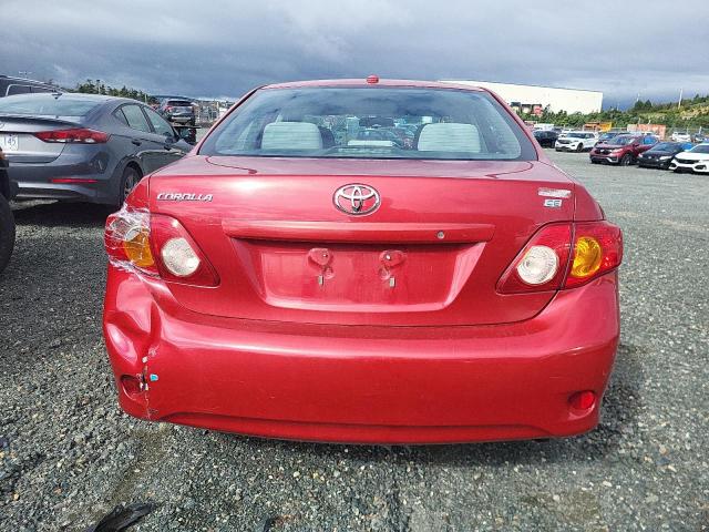 2T1BU40E19C015867 - 2009 TOYOTA COROLLA BASE RED photo 6