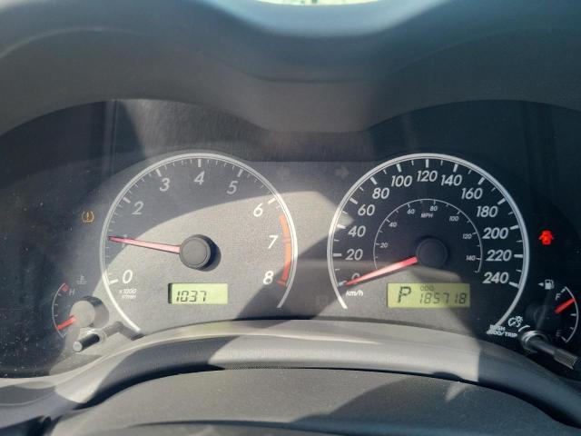 2T1BU40E19C015867 - 2009 TOYOTA COROLLA BASE RED photo 9