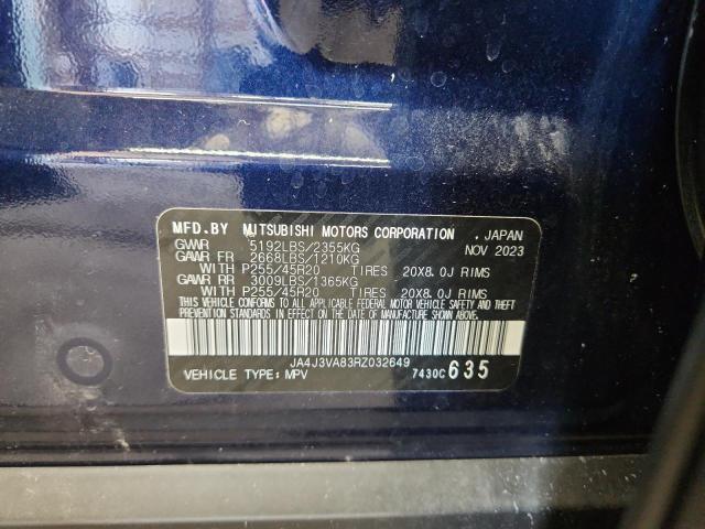 JA4J3VA83RZ032649 - 2024 MITSUBISHI OUTLANDER SE 蓝色 照片 13