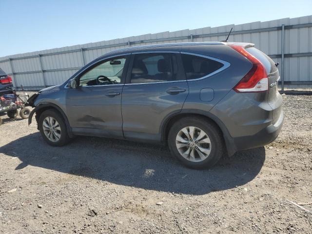 2HKRM4H76DH680340 - 2013 HONDA CR-V EXL GRAY photo 2
