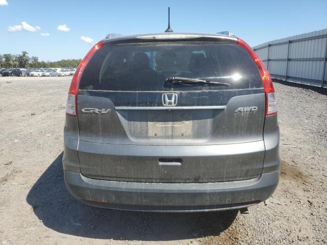 2HKRM4H76DH680340 - 2013 HONDA CR-V EXL GRAY photo 6