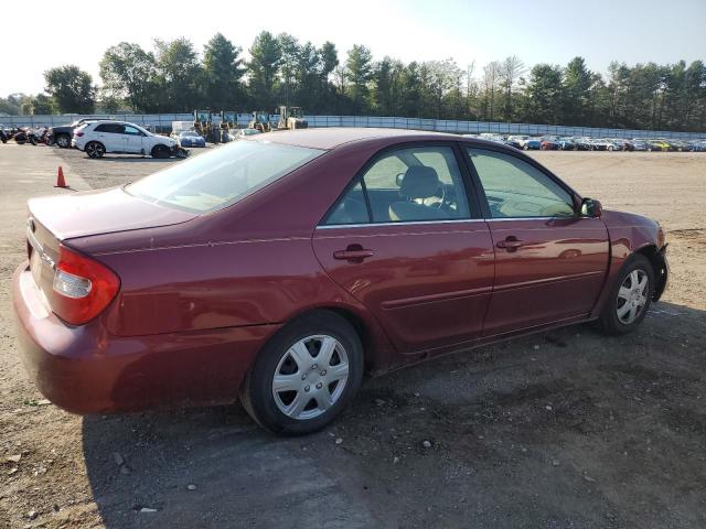 JTDBE32K630234674 - 2003 TOYOTA CAMRY LE MAROON photo 3