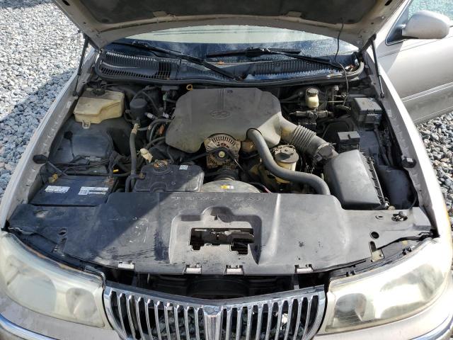 1LNHM82W2YY928344 - 2000 LINCOLN TOWN CAR SIGNATURE Բեժ լուսանկար 11