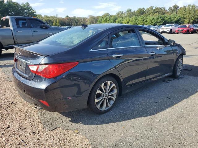 5NPEC4AC7EH869525 - 2014 HYUNDAI SONATA SE BLACK photo 3