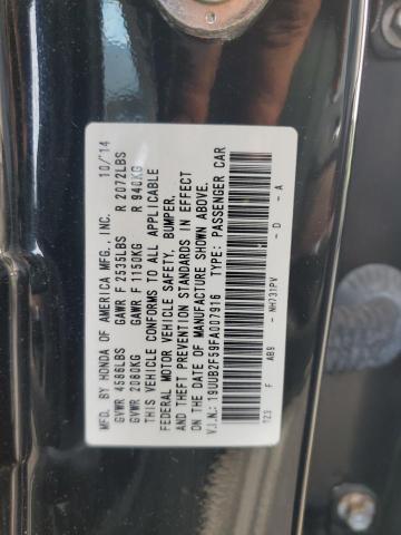 19UUB2F59FA007916 - 2015 ACURA TLX TECH 黑色 照片 12