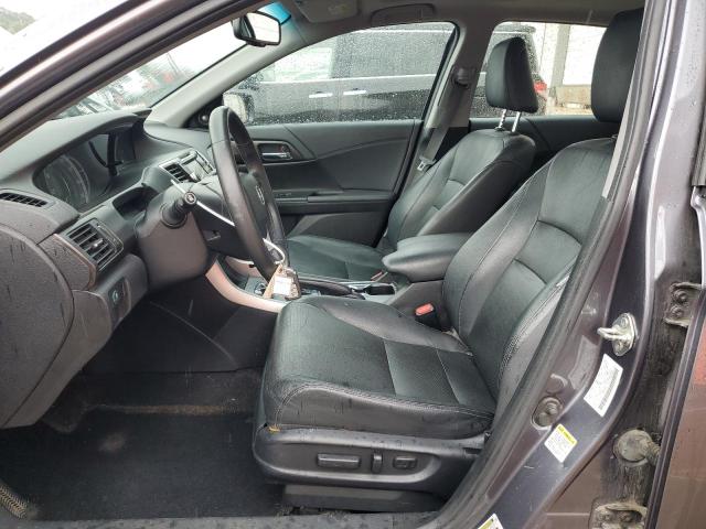 1HGCR3F83DA040544 - 2013 HONDA ACCORD EXL 灰色 照片 7