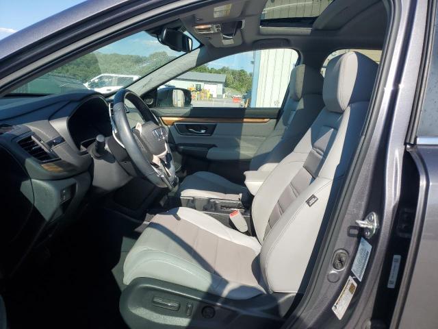 5J6RW2H80LL014408 - 2020 HONDA CR-V EXL GRAY photo 7