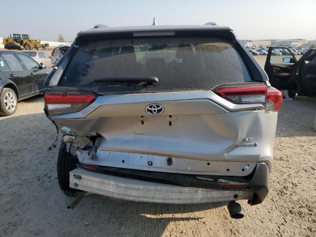 2T34WRFV8NW147113 - 2022 TOYOTA RAV4 SE SILVER photo 6