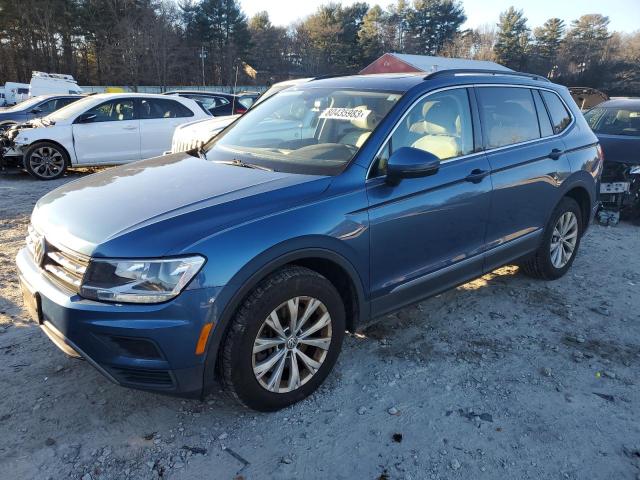 3VV2B7AX4JM174659 - 2018 VOLKSWAGEN TIGUAN SE BLUE photo 1