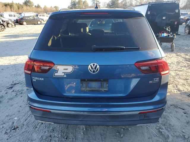 3VV2B7AX4JM174659 - 2018 VOLKSWAGEN TIGUAN SE BLUE photo 6