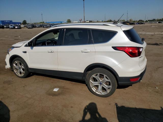 1FMCU9J93KUA97351 - 2019 FORD ESCAPE TITANIUM Ақ фото 2