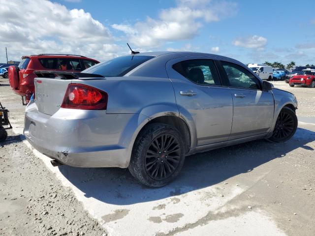 1C3CDZCBXDN510937 - 2013 DODGE AVENGER SXT SILVER photo 3