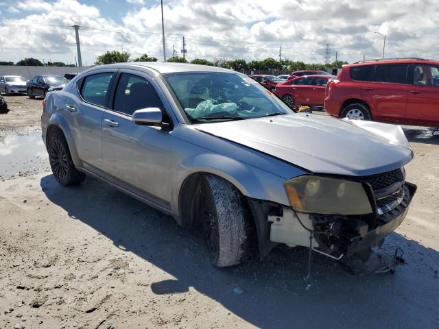 1C3CDZCBXDN510937 - 2013 DODGE AVENGER SXT SILVER photo 4