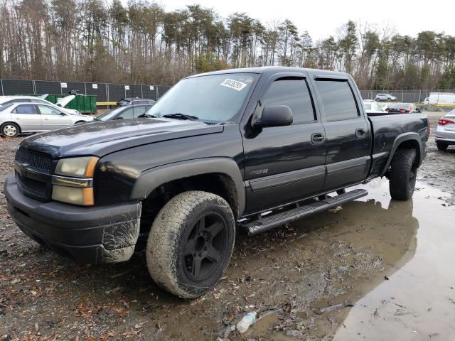 1GCGK23U54F121788 - 2004 CHEVROLET SILVERADO K2500 BLACK photo 1