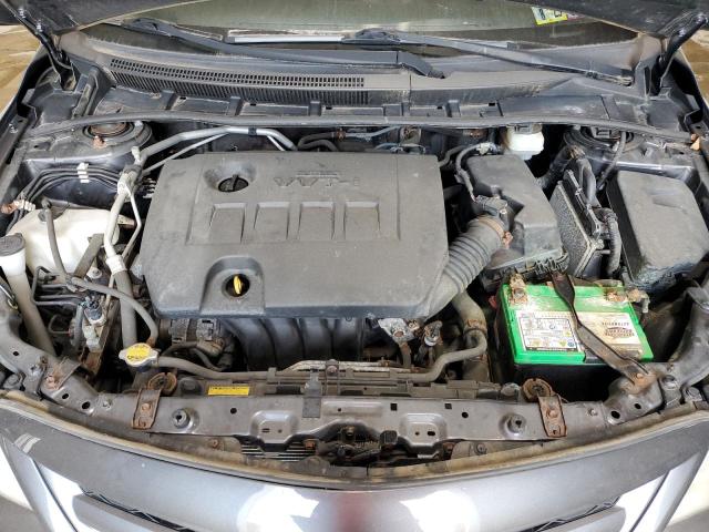 JTDBU4EE6C9173515 - 2012 TOYOTA COROLLA BASE ნაცრისფერი ფოტო 11