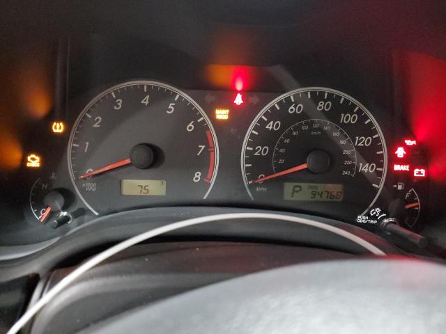 JTDBU4EE6C9173515 - 2012 TOYOTA COROLLA BASE ნაცრისფერი ფოტო 9