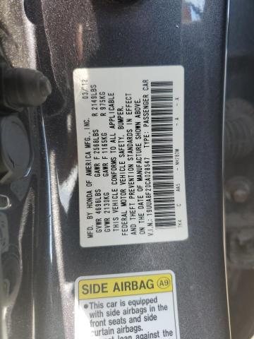 19UUA8F20CA028547 - 2012 ACURA TL Սև լուսանկար 12