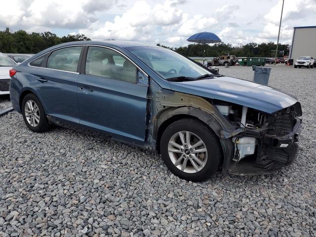 5NPE24AF4GH385330 - 2016 HYUNDAI SONATA SE 蓝色 照片 4