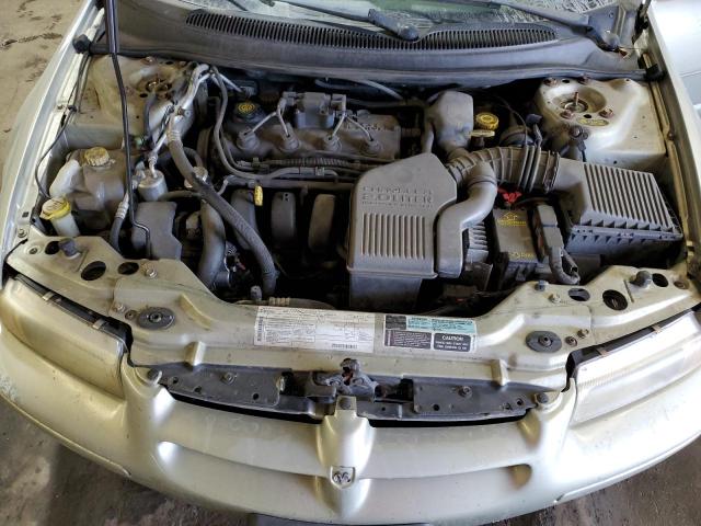 1B3EJ46C6YN210923 - 2000 DODGE STRATUS SE SILVER photo 11