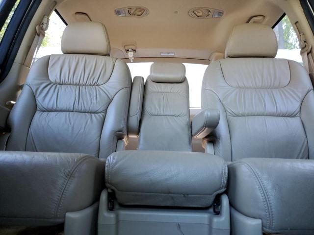 5FNRL3H90AB055196 - 2010 HONDA ODYSSEY TOURING WHITE photo 10