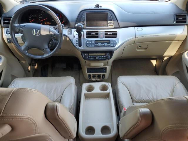 5FNRL3H90AB055196 - 2010 HONDA ODYSSEY TOURING WHITE photo 8