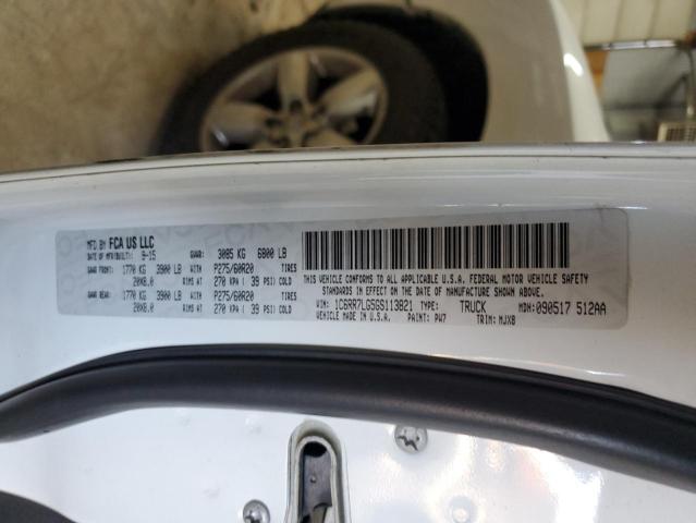 1C6RR7LG5GS113821 - 2016 RAM 1500 SLT WHITE photo 12