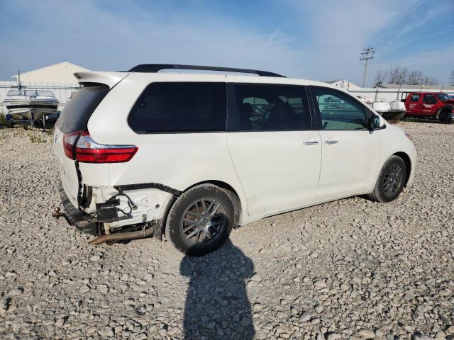 5TDYK3DC5FS571752 - 2015 TOYOTA SIENNA XLE WHITE photo 3