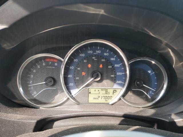 2T1BURHE5FC445771 - 2015 TOYOTA COROLLA L WHITE photo 9