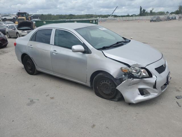 2T1BU4EE7AC504741 - 2010 TOYOTA COROLLA BASE SILVER photo 4