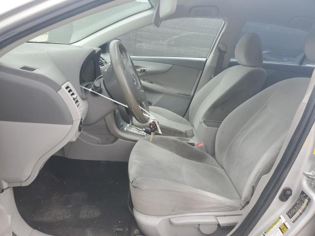 2T1BU4EE7AC504741 - 2010 TOYOTA COROLLA BASE SILVER photo 7