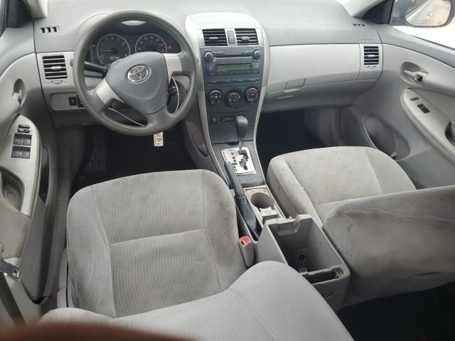 2T1BU4EE7AC504741 - 2010 TOYOTA COROLLA BASE SILVER photo 8