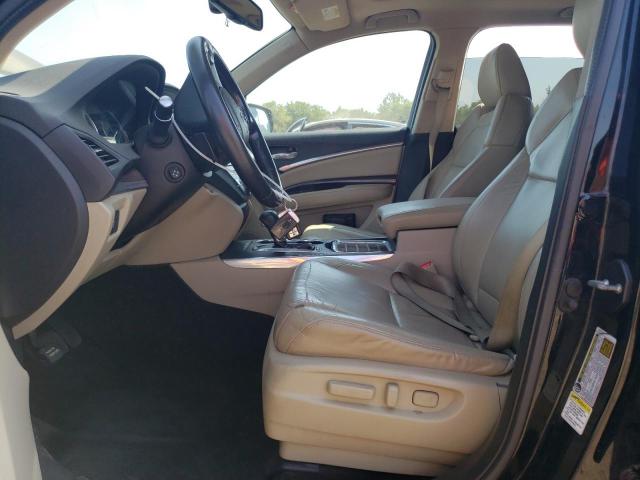 5FRYD4H46EB001716 - 2014 ACURA MDX TECHNOLOGY შავი ფოტო 7