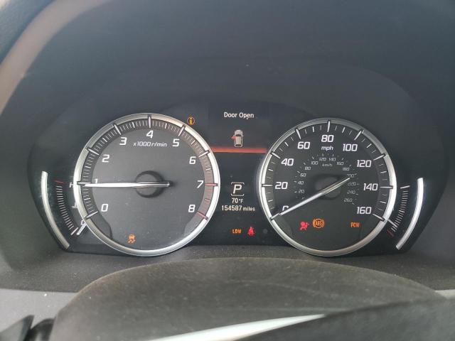 5FRYD4H46EB001716 - 2014 ACURA MDX TECHNOLOGY შავი ფოტო 9