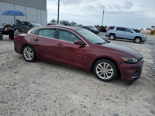 1G1ZE5ST6GF270296 - 2016 CHEVROLET MALIBU LT BURGUNDY photo 4