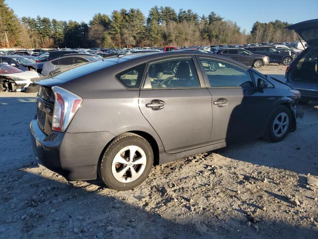 JTDKN3DU9D5594511 - 2013 TOYOTA PRIUS GRAY photo 3