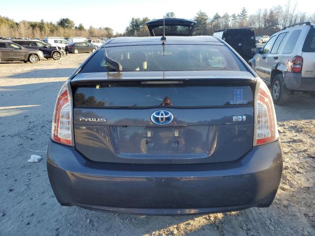 JTDKN3DU9D5594511 - 2013 TOYOTA PRIUS GRAY photo 6