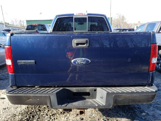 1FTPW14547FB71964 - 2007 FORD F-150 SUPERCREW BLUE photo 6