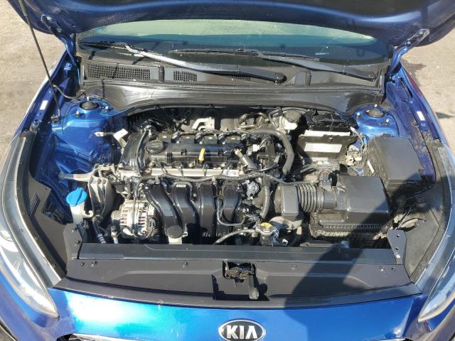 3KPF24AD4KE016175 - 2019 KIA FORTE FE Көк фото 11