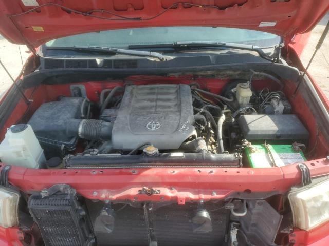 5TFBV54167X016795 - 2007 TOYOTA TUNDRA DOUBLE CAB SR5 RED photo 11