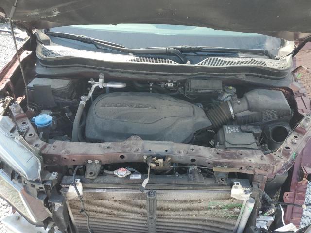 5FPYK3F51LB022510 - 2020 HONDA RIDGELINE RTL მუქწითელი ფოტო 11