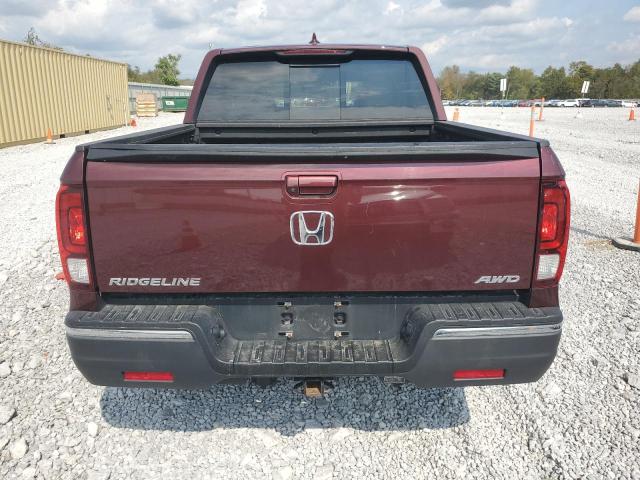 5FPYK3F51LB022510 - 2020 HONDA RIDGELINE RTL მუქწითელი ფოტო 6