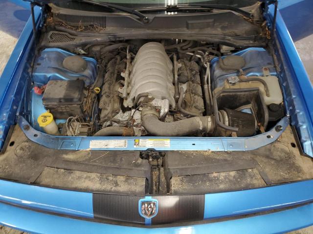 2B3LJ74W89H633471 - 2009 DODGE CHALLENGER SRT-8 ლურჯი ფოტო 11