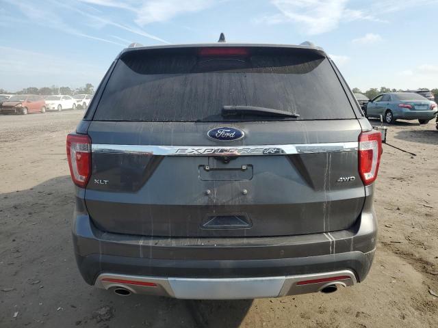 1FM5K8D86GGB16105 - 2016 FORD EXPLORER XLT 灰色 照片 6