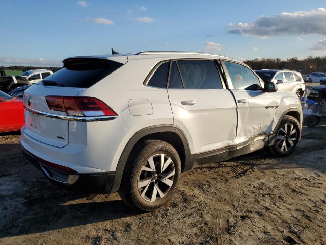 1V24C2CA4LC203984 - 2020 VOLKSWAGEN ATLAS CROS SE WHITE photo 3