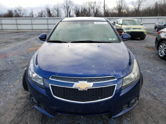 1G1PH5SC9C7175167 - 2012 CHEVROLET CRUZE LTZ BLUE photo 5