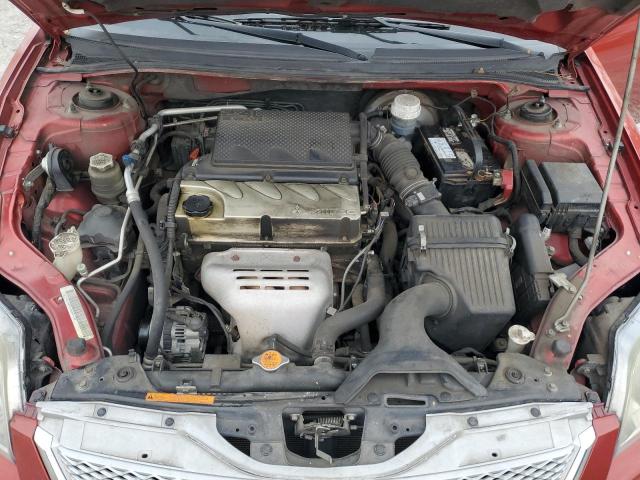 4A32B3FF0CE019829 - 2012 MITSUBISHI GALANT ES RED photo 11