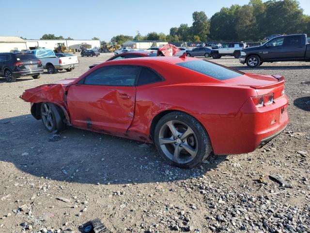 2G1FB1E37D9228935 - 2013 CHEVROLET CAMARO LT RED photo 2