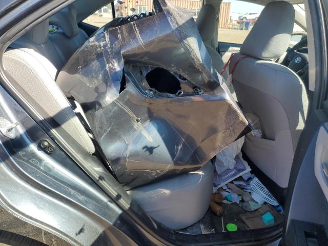 2T1BURHE1GC605887 - 2016 TOYOTA COROLLA L GRAY photo 10