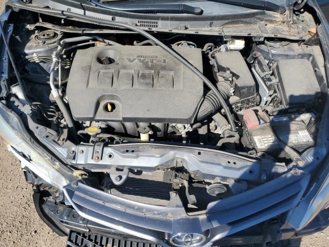 2T1BURHE1GC605887 - 2016 TOYOTA COROLLA L GRAY photo 11