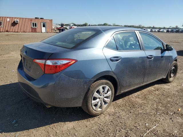 2T1BURHE1GC605887 - 2016 TOYOTA COROLLA L GRAY photo 3